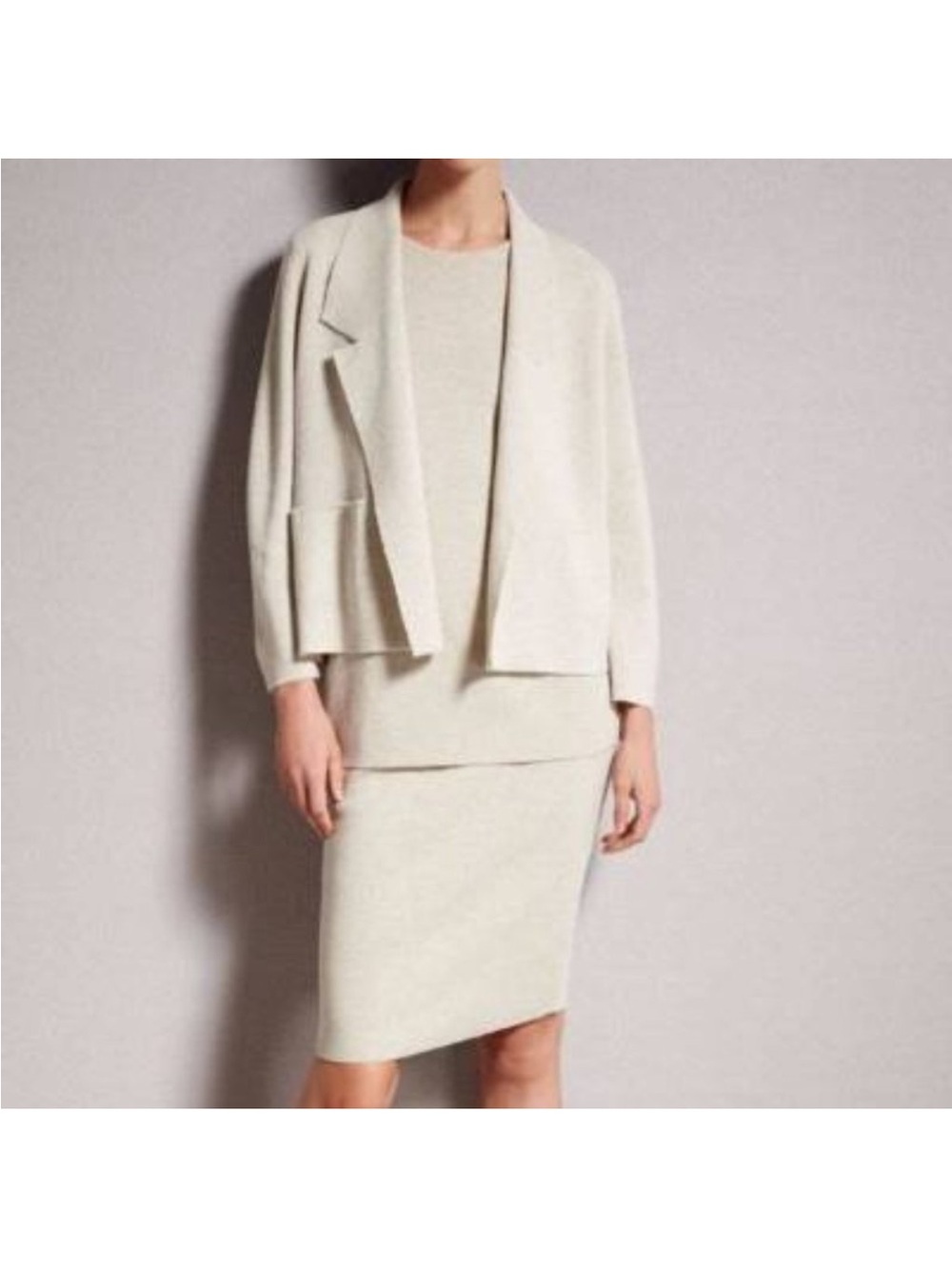 Eileen Fisher wool skirt